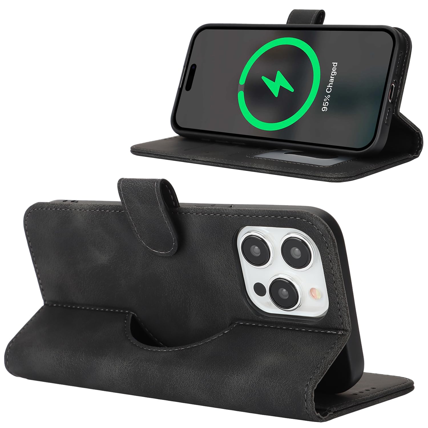 Amazon.co.jp: SunYoo アイフォン for iPhone 15 Pro ケース 手帳型